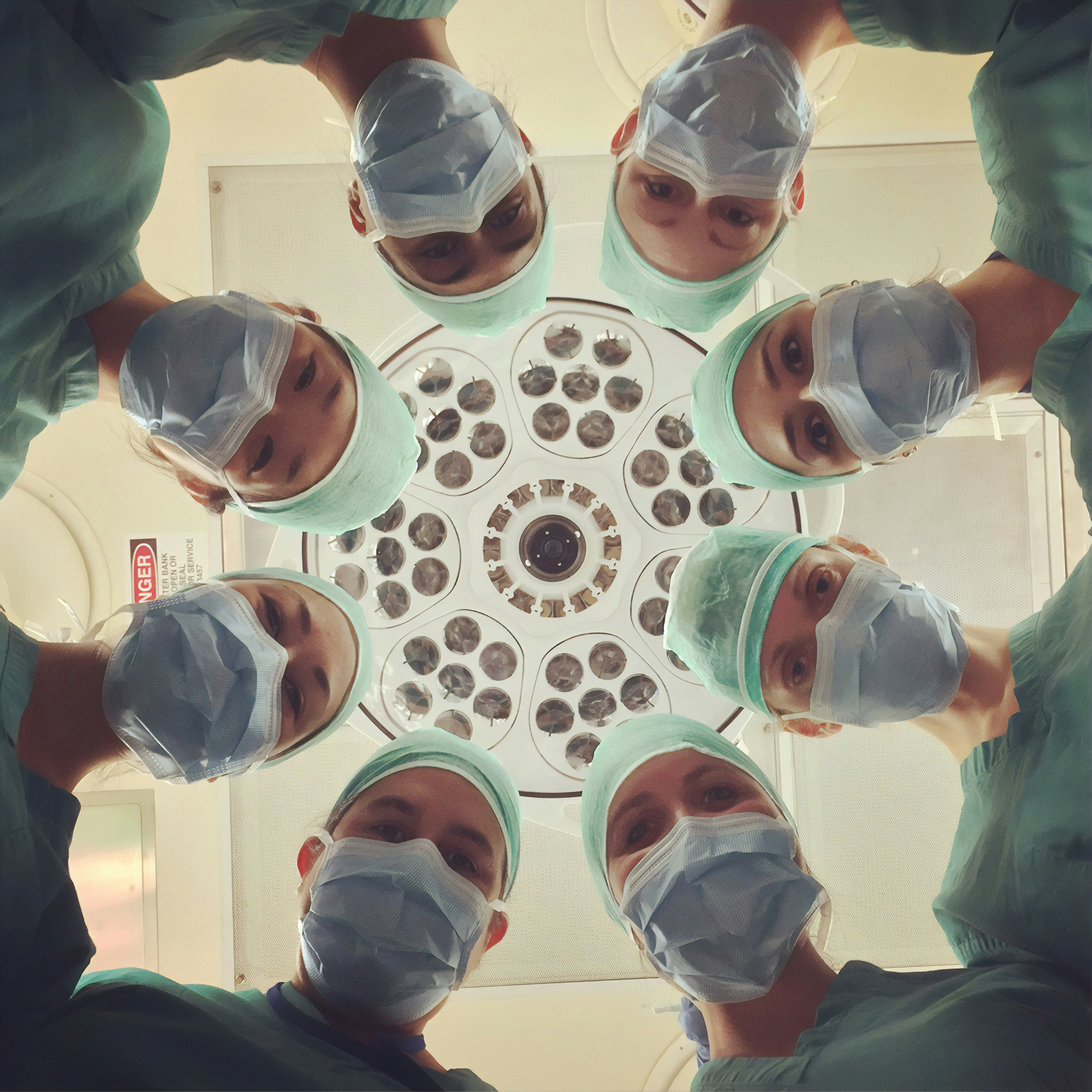 Professional healthcare team